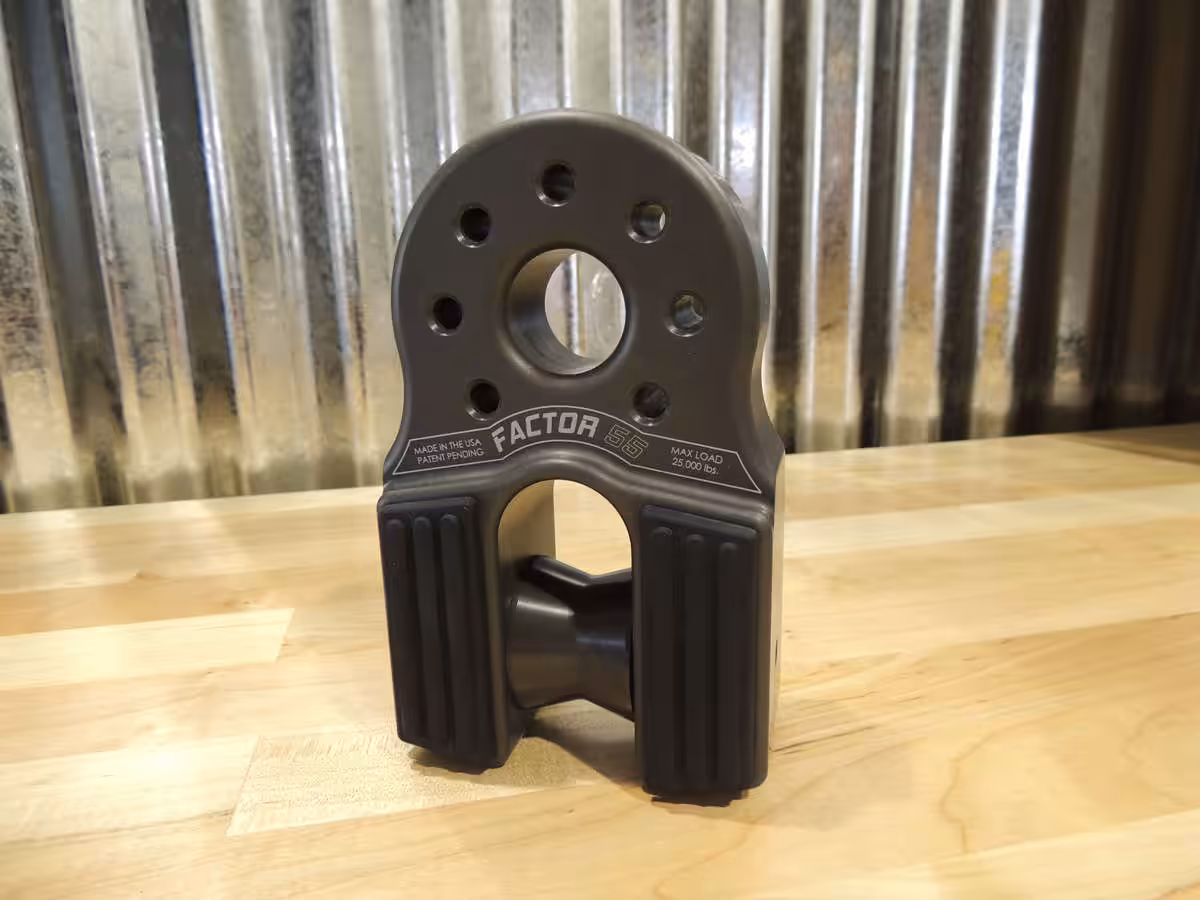 Flatlink XXL uchwyt szeklowy liny wyciągarki Factor55 00090-06 - szary - obrazek 3